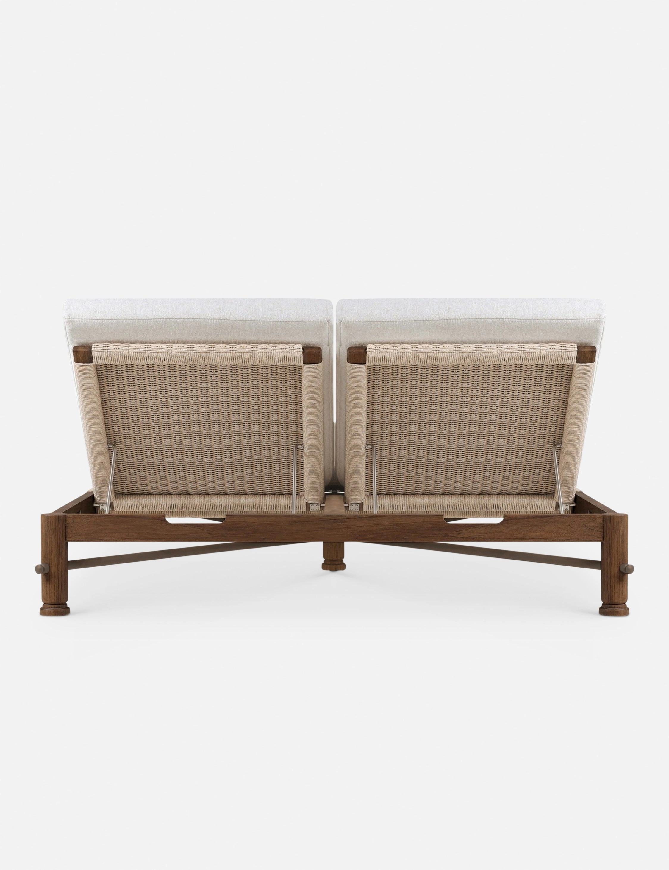 Finnegan Indoor / Outdoor Double Chaise by Amber Lewis x Four Hands