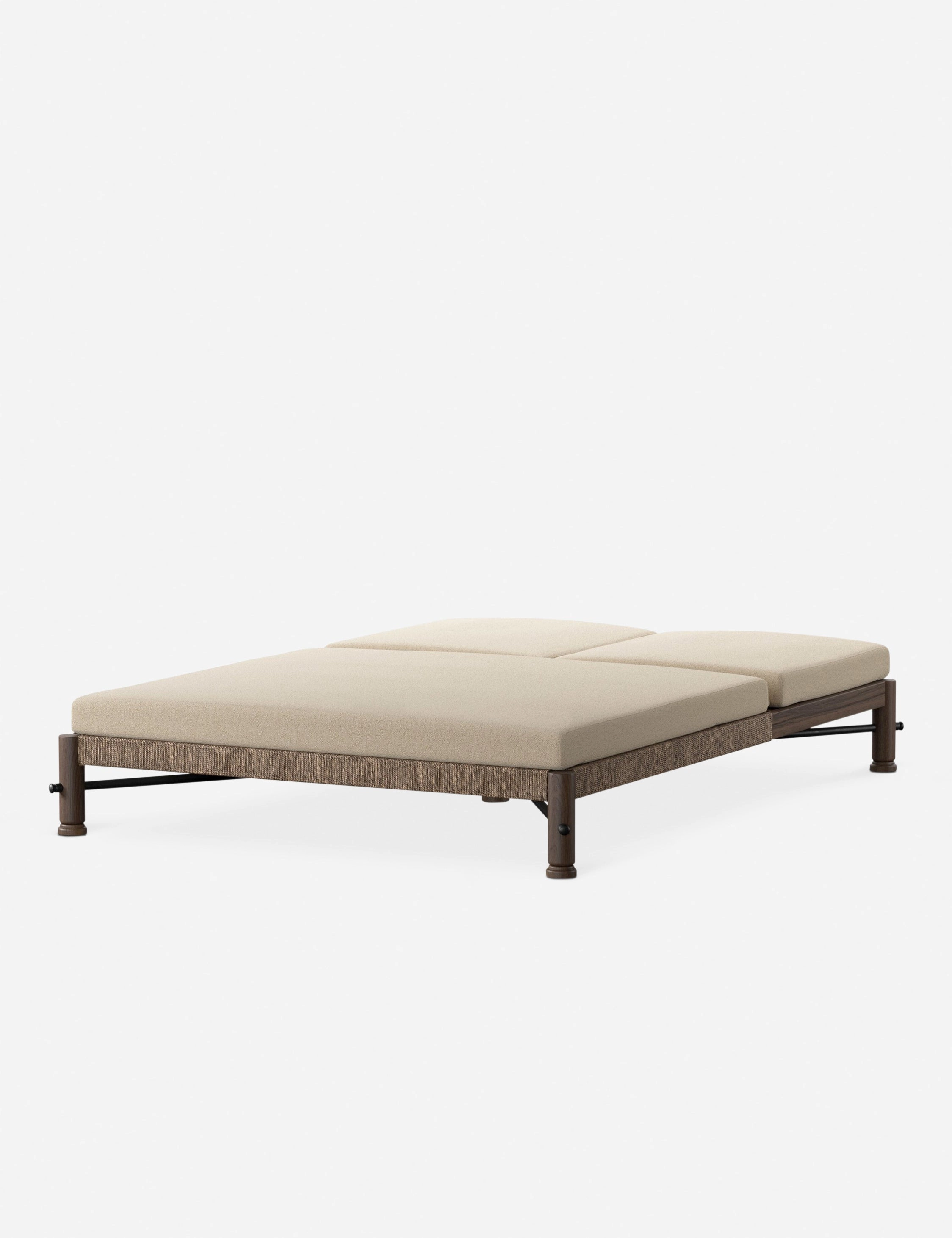 Finnegan Indoor / Outdoor Double Chaise by Amber Lewis x Four Hands