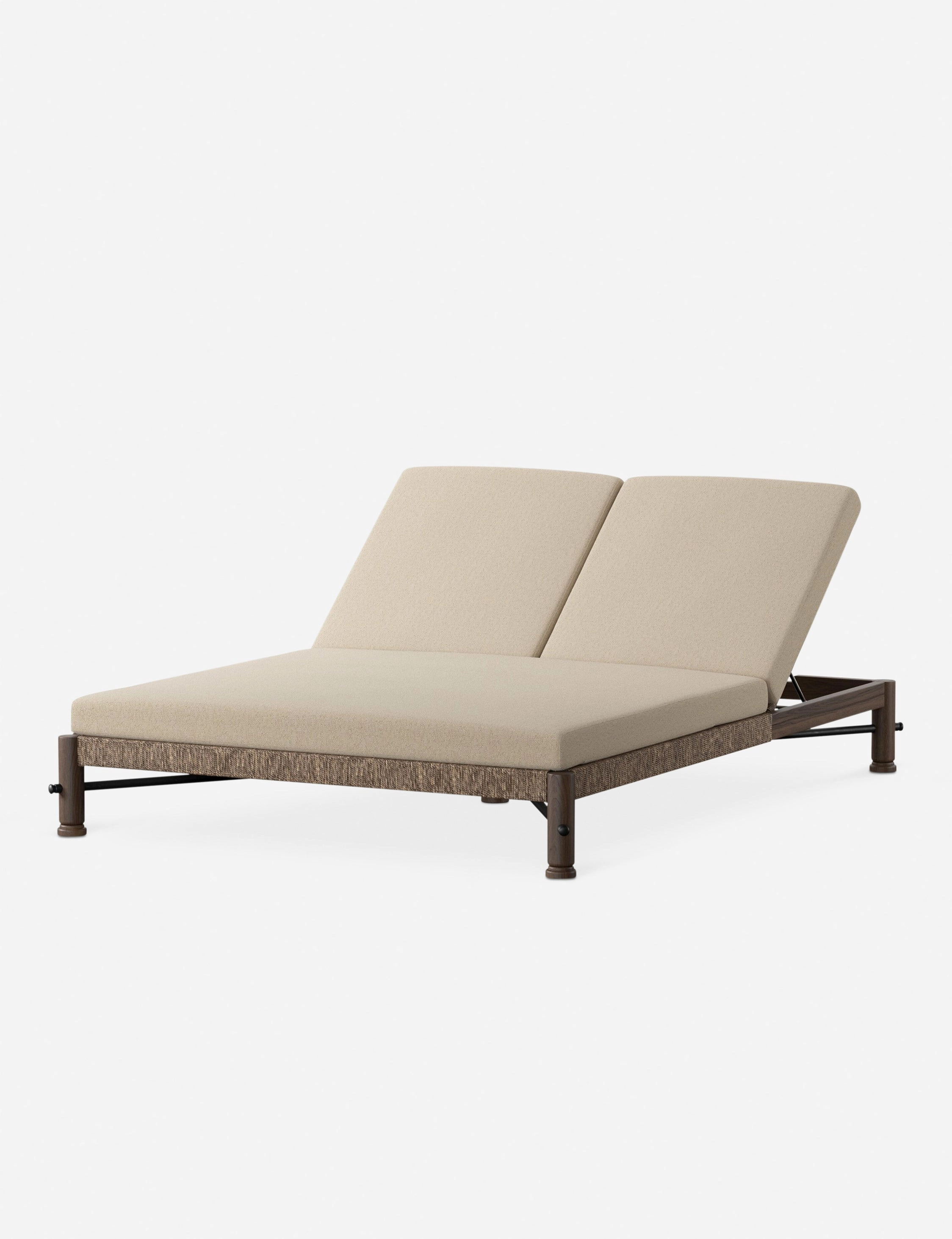 Finnegan Indoor / Outdoor Double Chaise by Amber Lewis x Four Hands