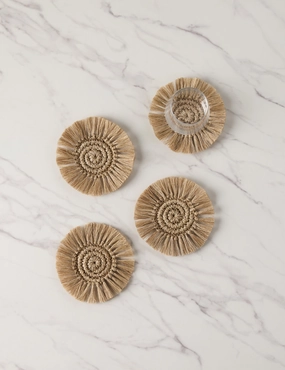 Fique Coasters (Set of 4) by Tallo de Olivohome decor ,wall decor 