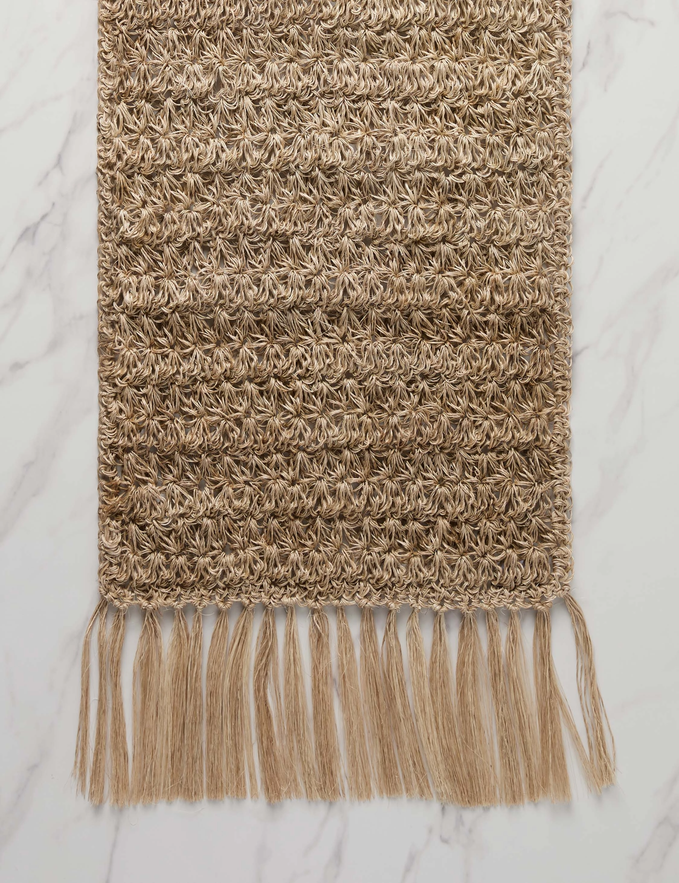 Fique Knots Table Runner by Tallo de Olivohome decor ,wall decor 