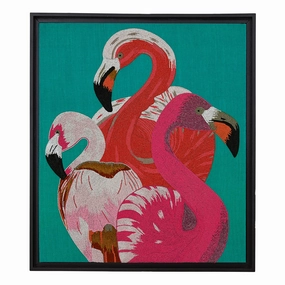 Flamingo Beaded Artnordic style wall decor