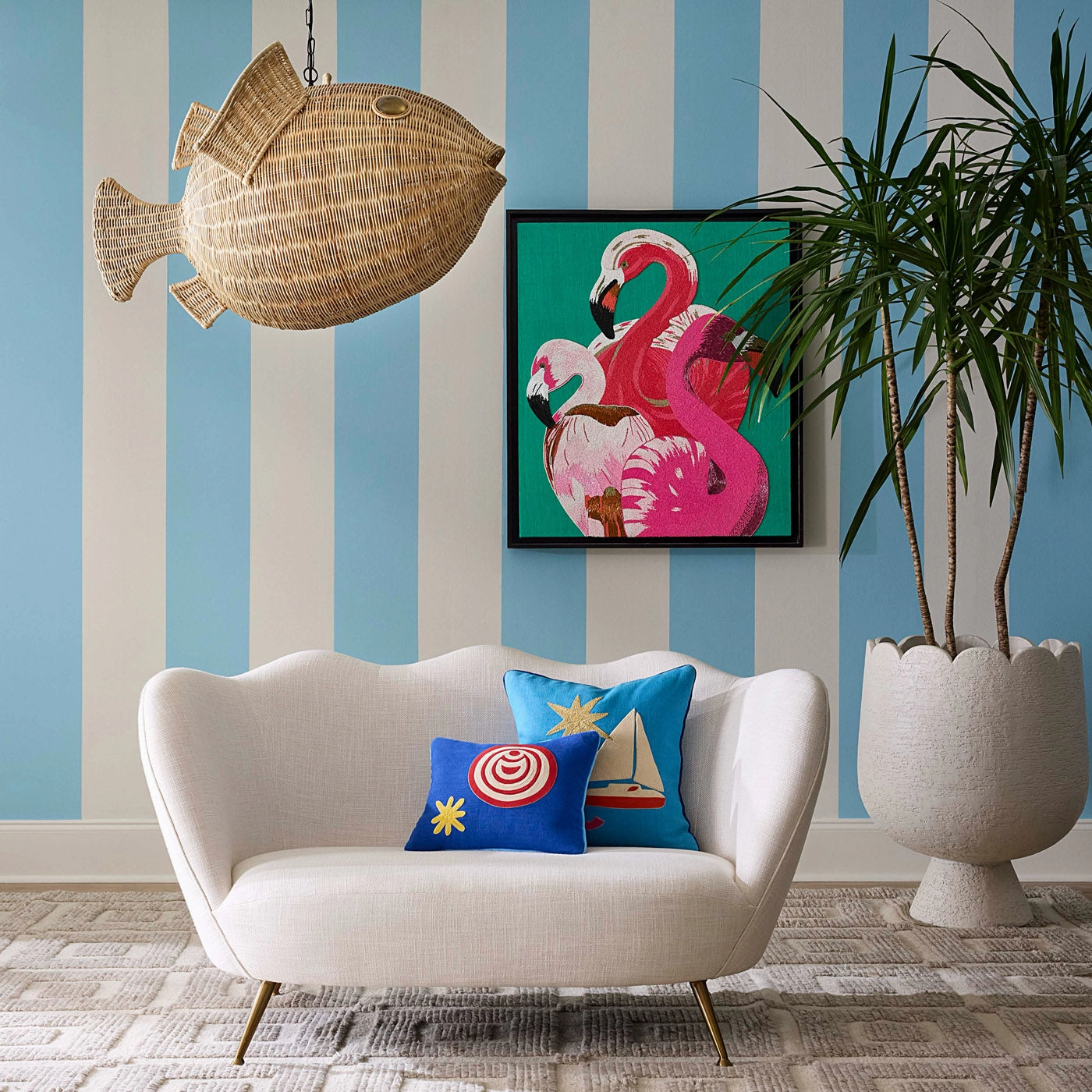 Flamingo Beaded Art