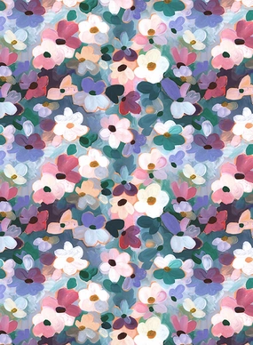 Floral halcyon, Wallpapernordic minimalist wallpaper