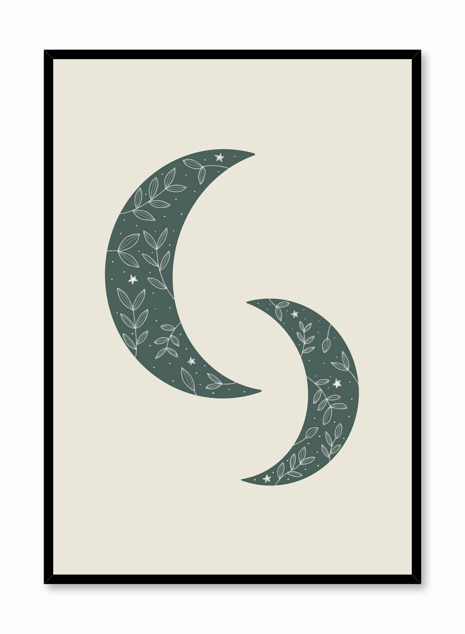 Floral Moon, Posterpop culture themed posters