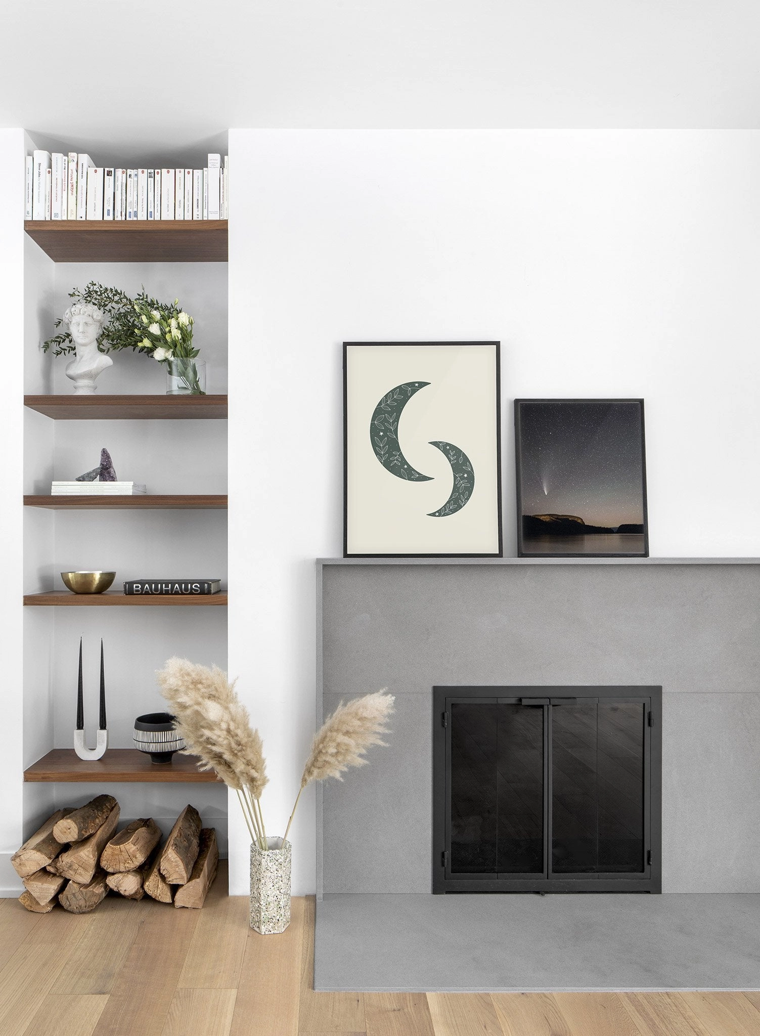 Floral Moon, Poster