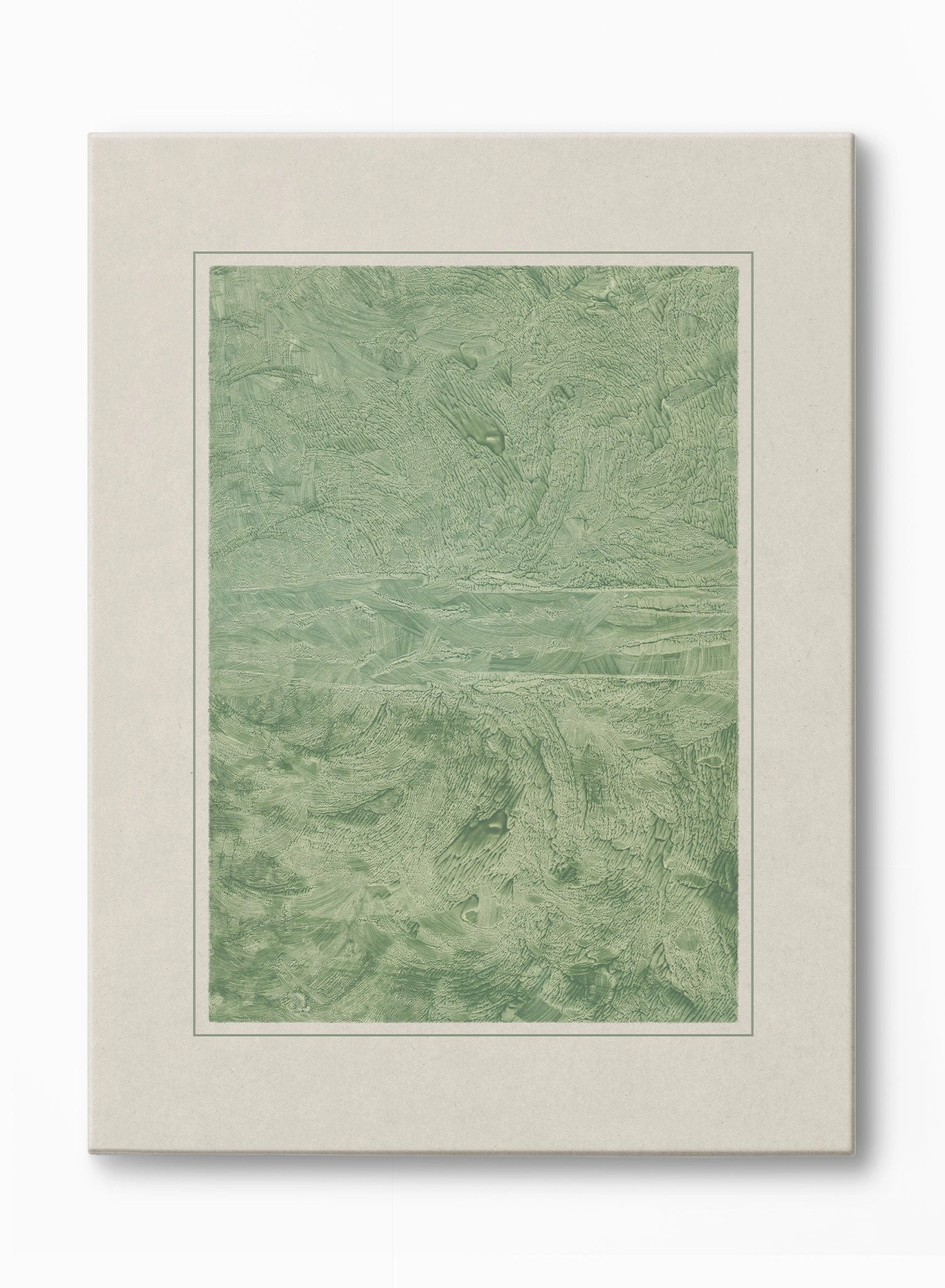 Florentine Marbling in Peridot, Canvasindoor decorative canvas print