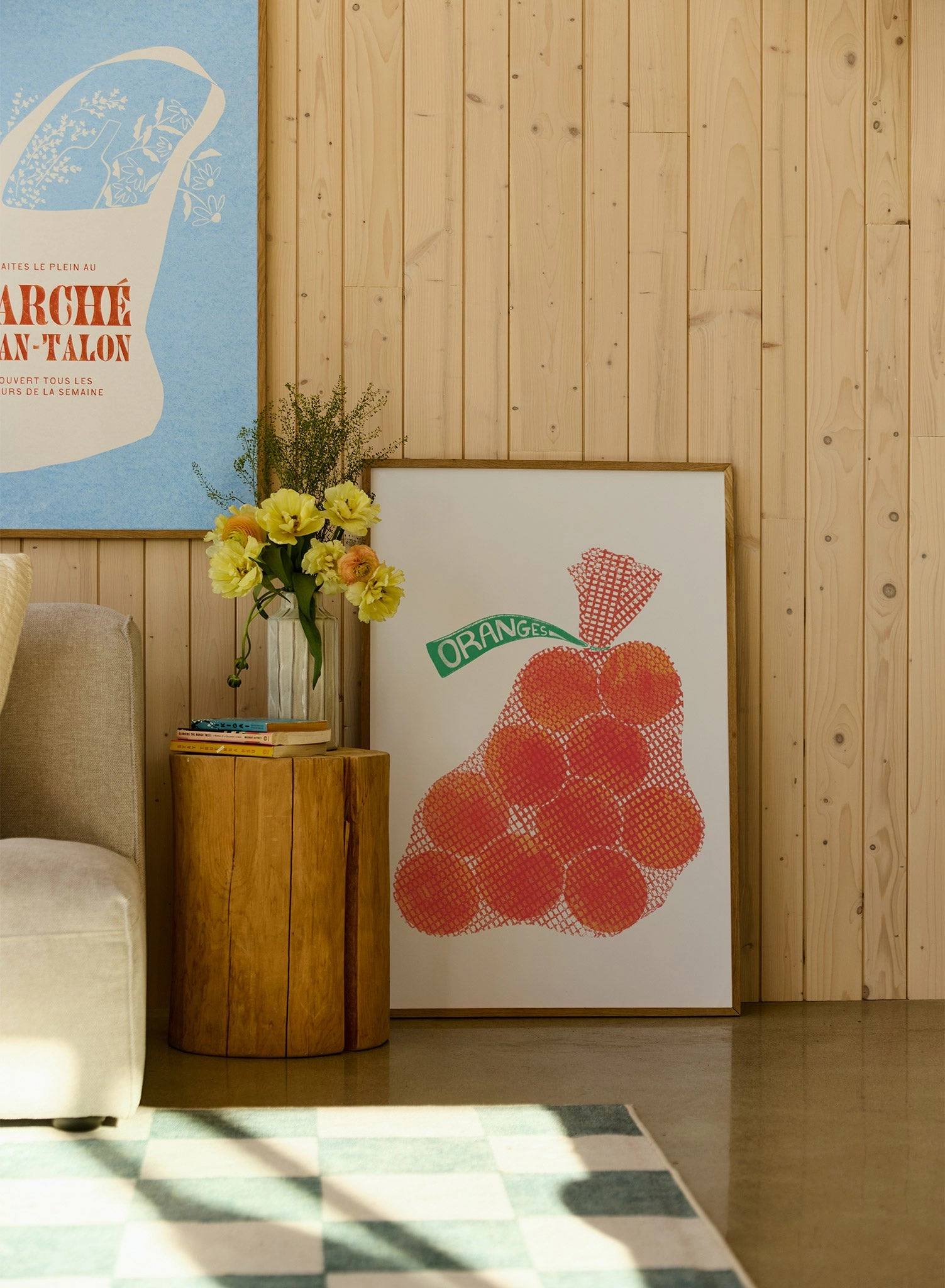 Florida Oranges Overprint, Poster