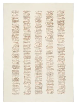 Florrie Beige Abstract Pattern Washable Rugmodern color block patchwork rug