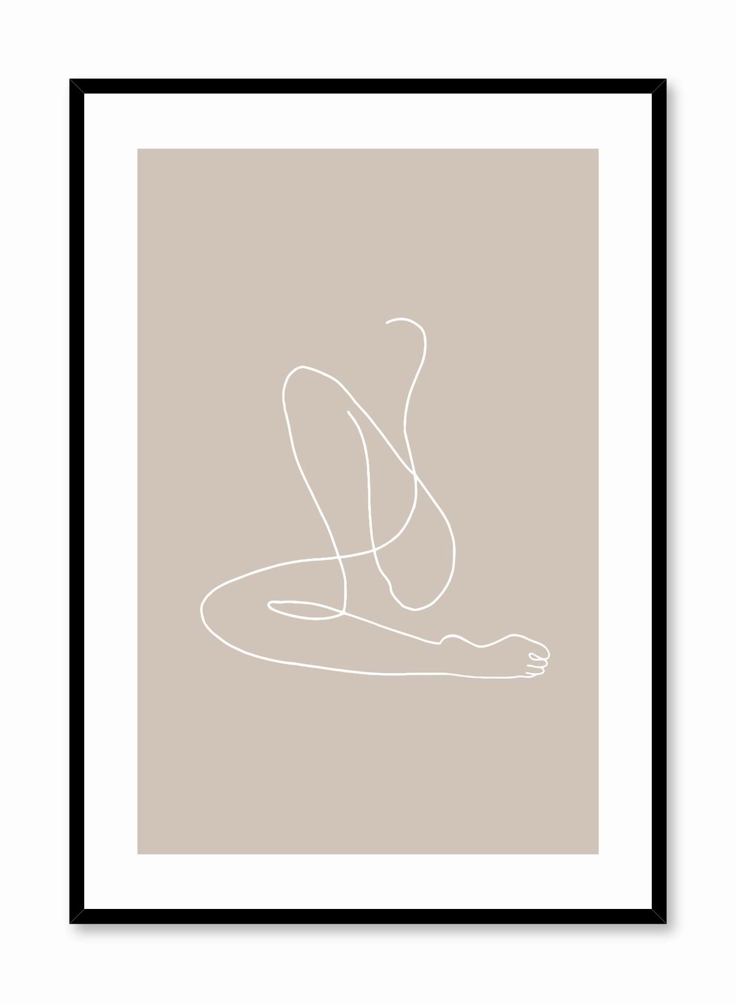 Flow in Beige, Posterpop culture themed posters