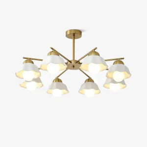 Flower Shade Chandelierrustic chandelier,bedroom chandelier 