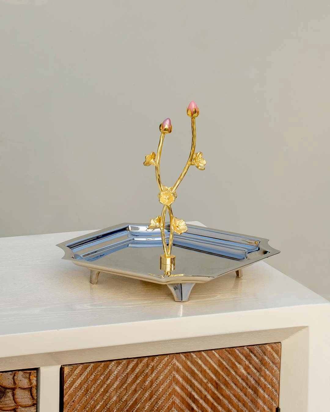 Flower Branch Condiment Server