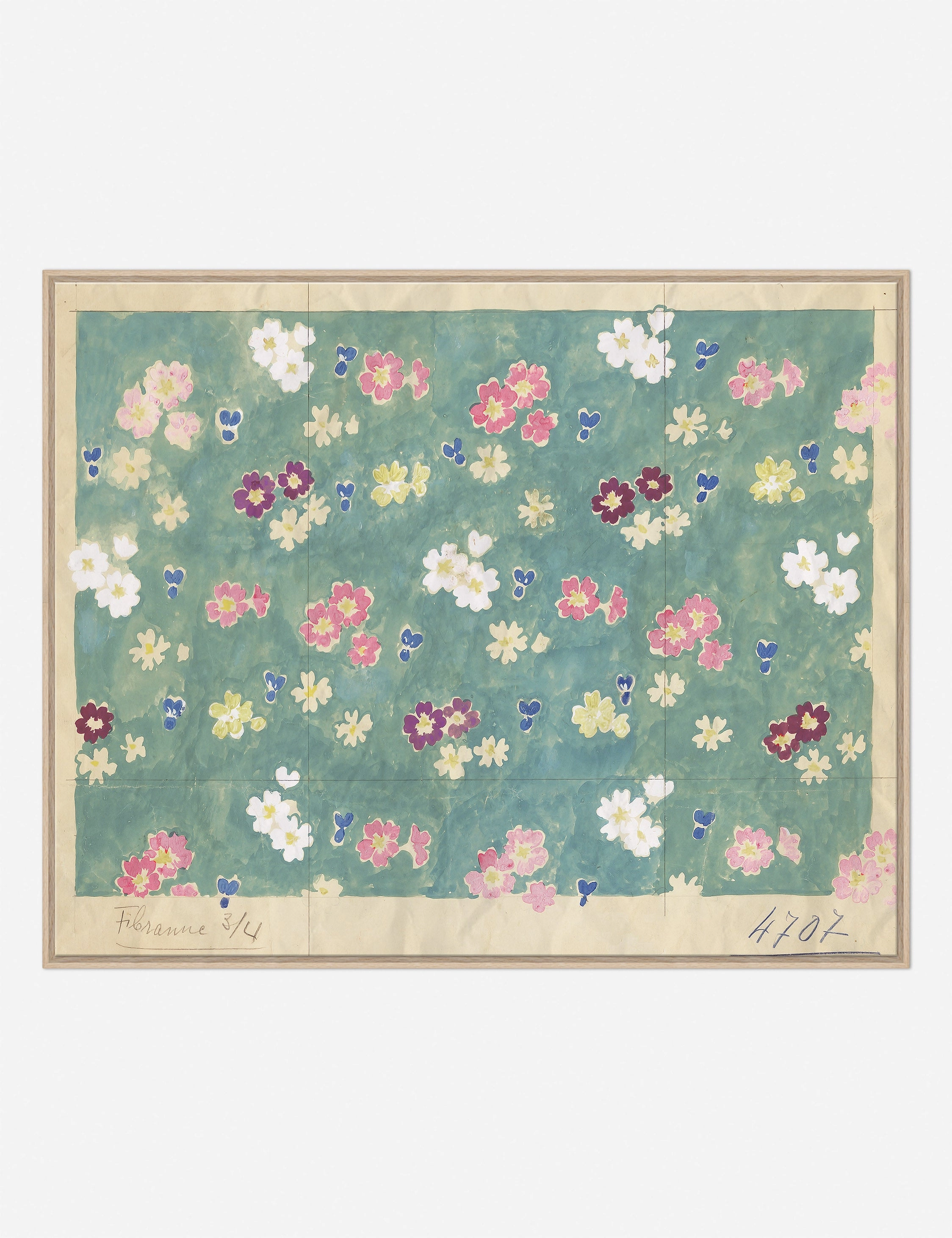 Flower Field Print by Paule Marrotnordic style wall decor
