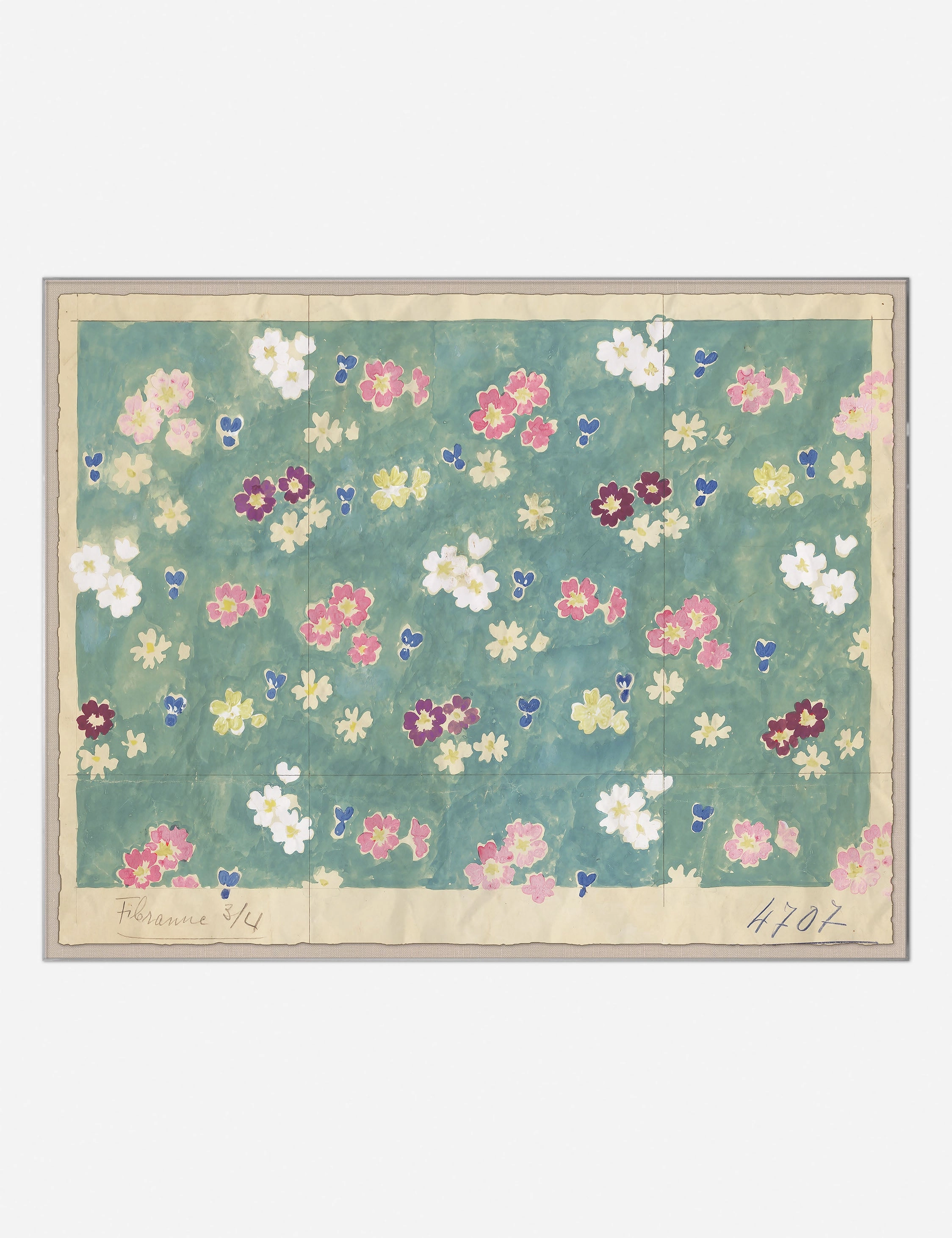 Flower Field Print by Paule Marrot