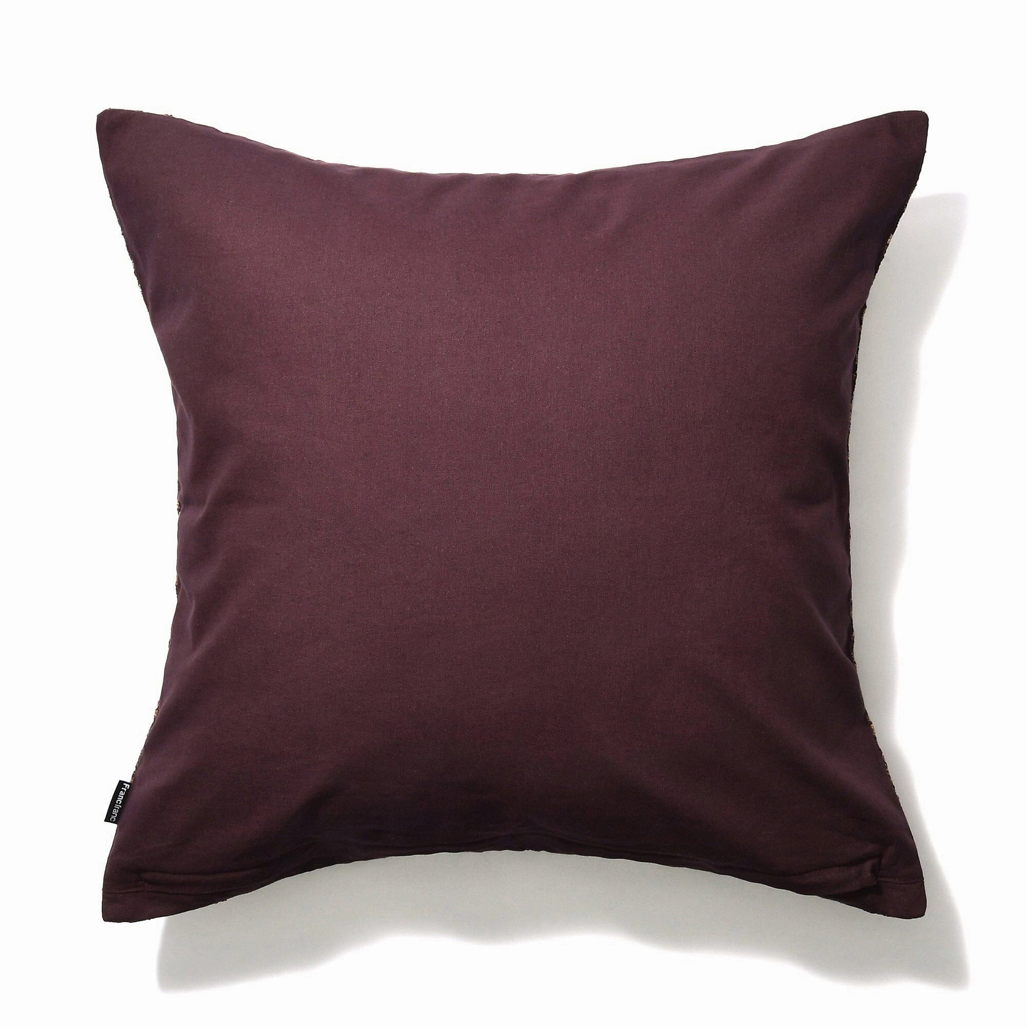 Flower Lace Cushion Cover 450 X 450 Dark Purple