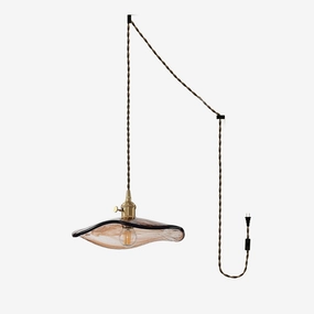 Flower Petal Glass Pendant Swag LightScandinavian pendant light ,modern chandelier 