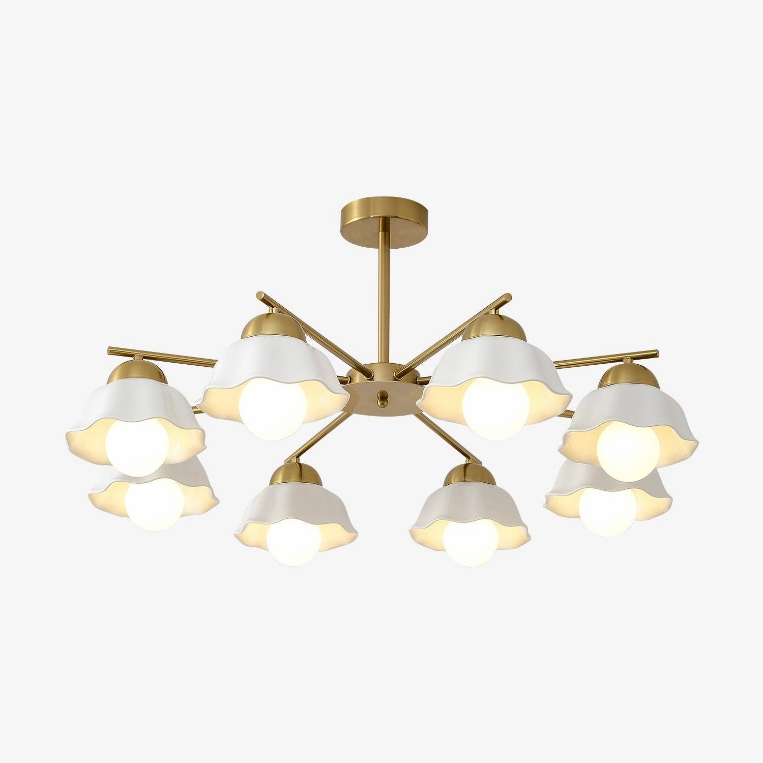 Flower Shade Chandelier