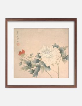 Flower Study 2 Print by Yun Bingnordic style wall decor