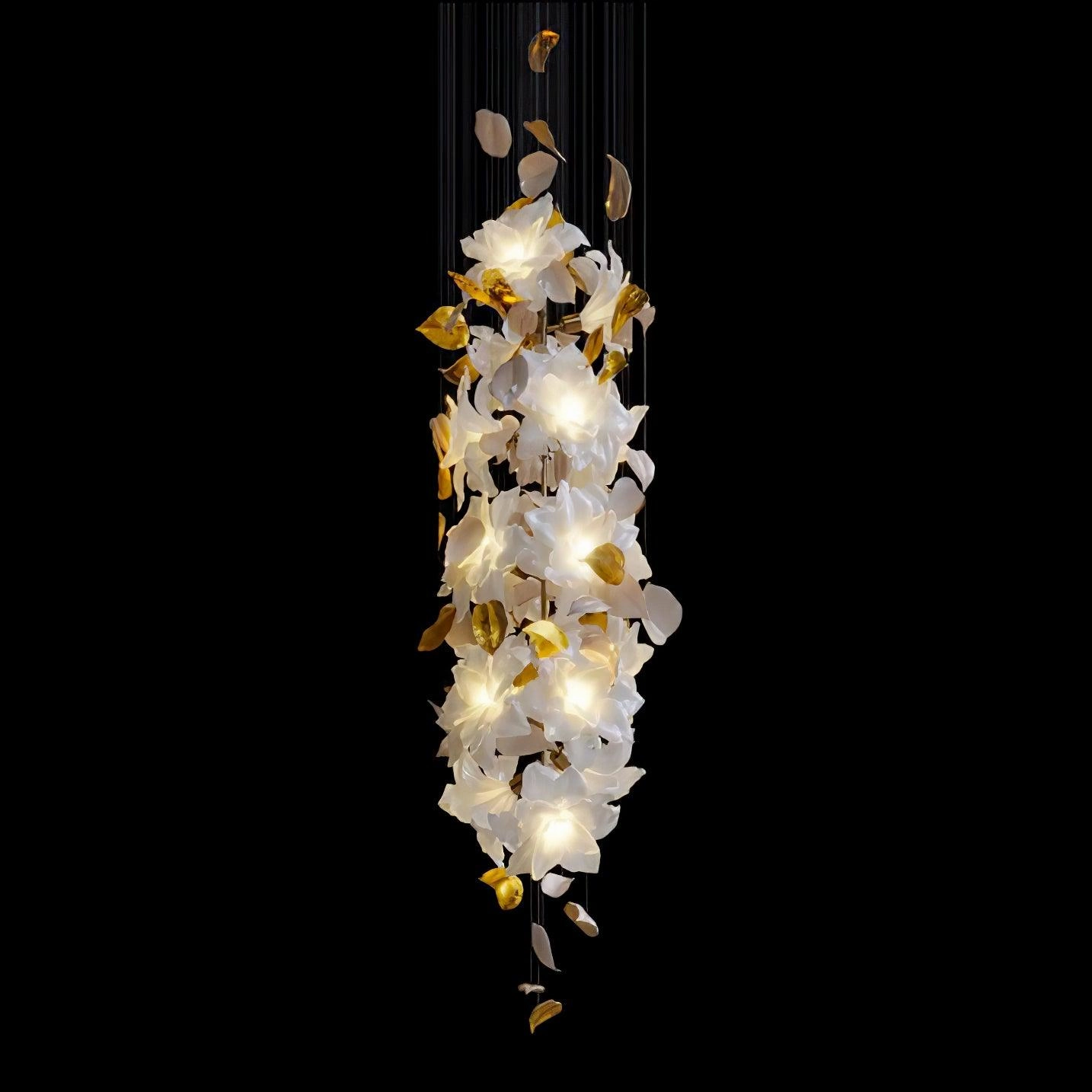 Flying Flowers Fluttering Chandelier
