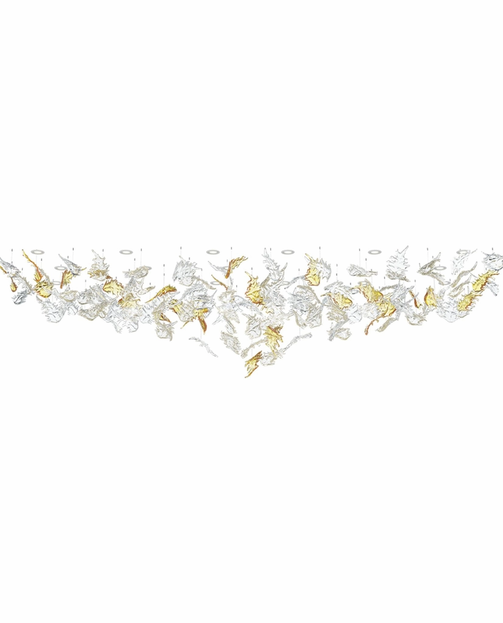 Flying Leaves Chandelier
