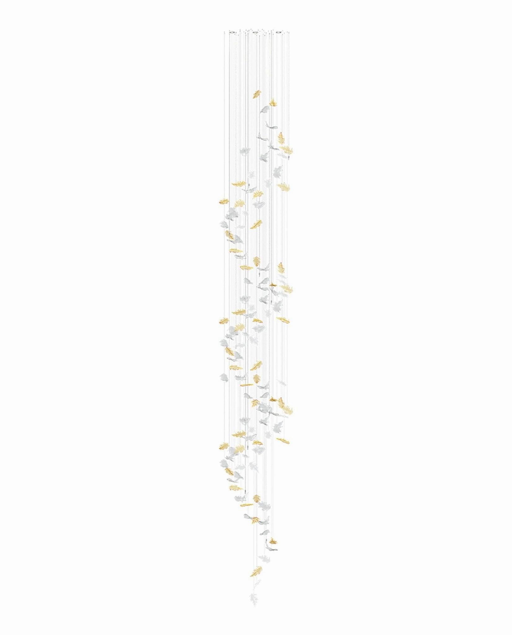 Flying Leaves Chandelier
