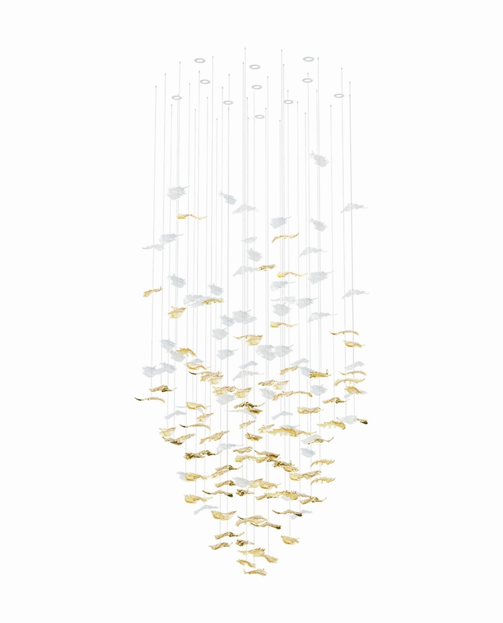 Flying Leaves Chandelier