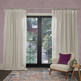 Focus Sheer Woven Pencil Pleat Curtains Frostbedding sets ,throw blankets 