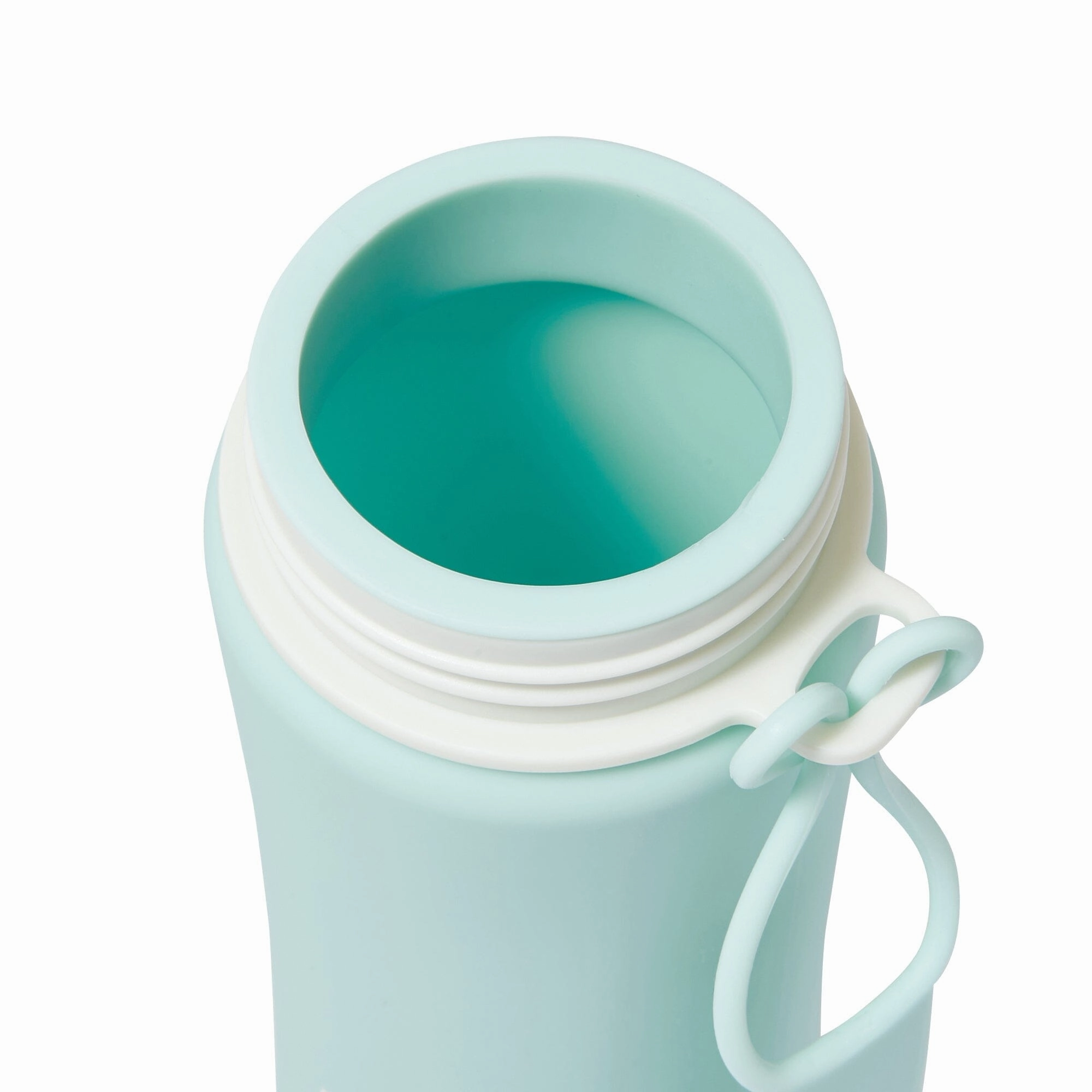 Foldable Silicone Bottle Blue