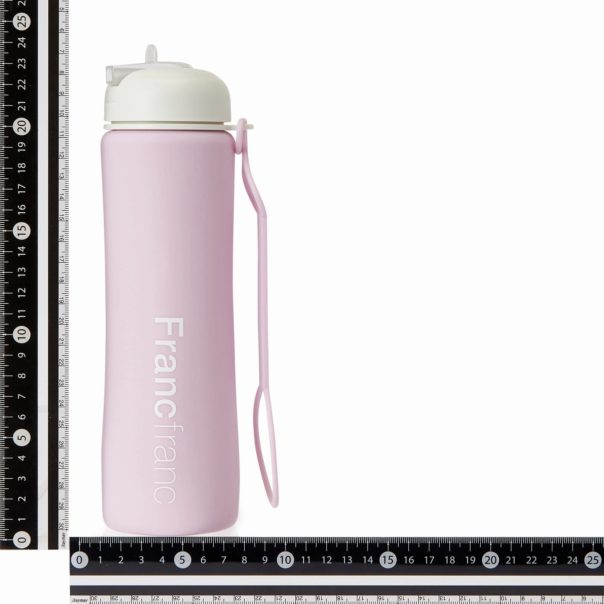 Foldable Silicone Bottle Pink