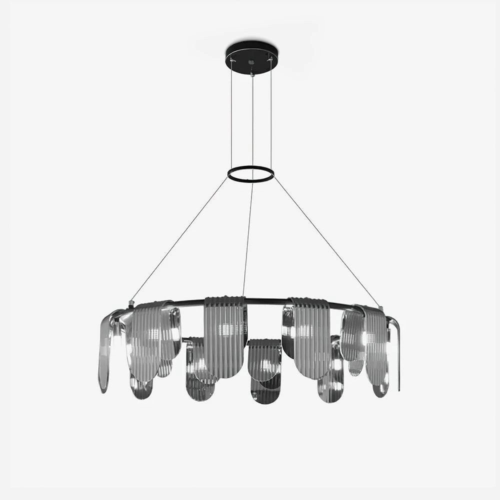 Folioles Brass Chandelierrustic chandelier,bedroom chandelier 