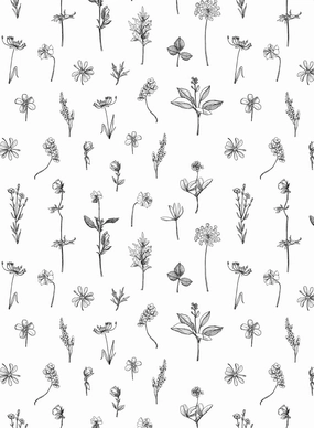 Forever Flowers, Wallpapernordic minimalist wallpaper
