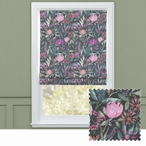 Fortazela Printed Cotton Made to Measure Roman Blinds Onyxbedding sets ,throw blankets 