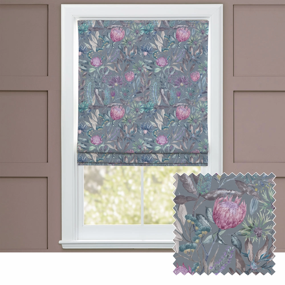 Fortazela Printed Cotton Made to Measure Roman Blinds Stormbedding sets ,throw blankets 