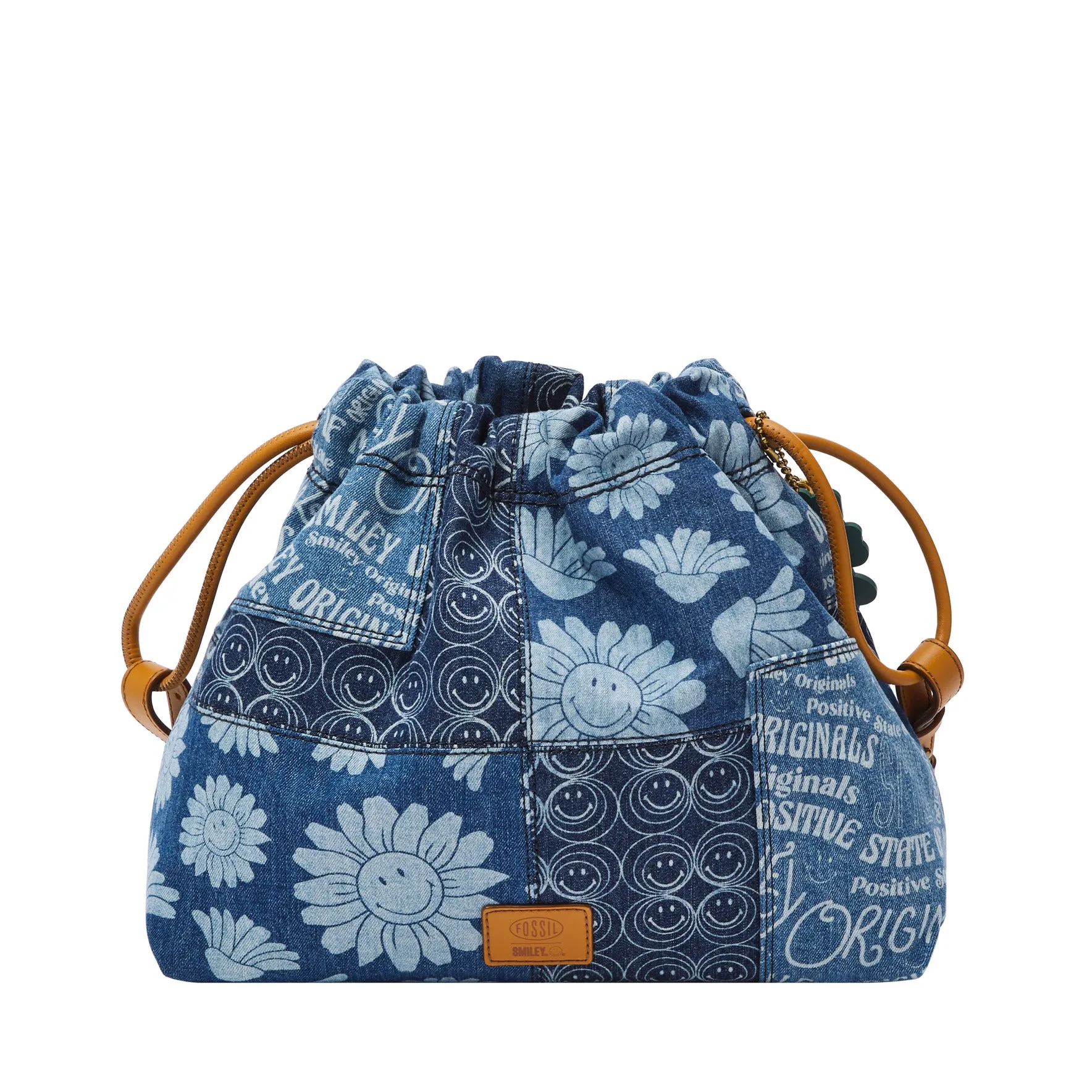 Fossil x Smiley® Drawstring Shoulder Bag