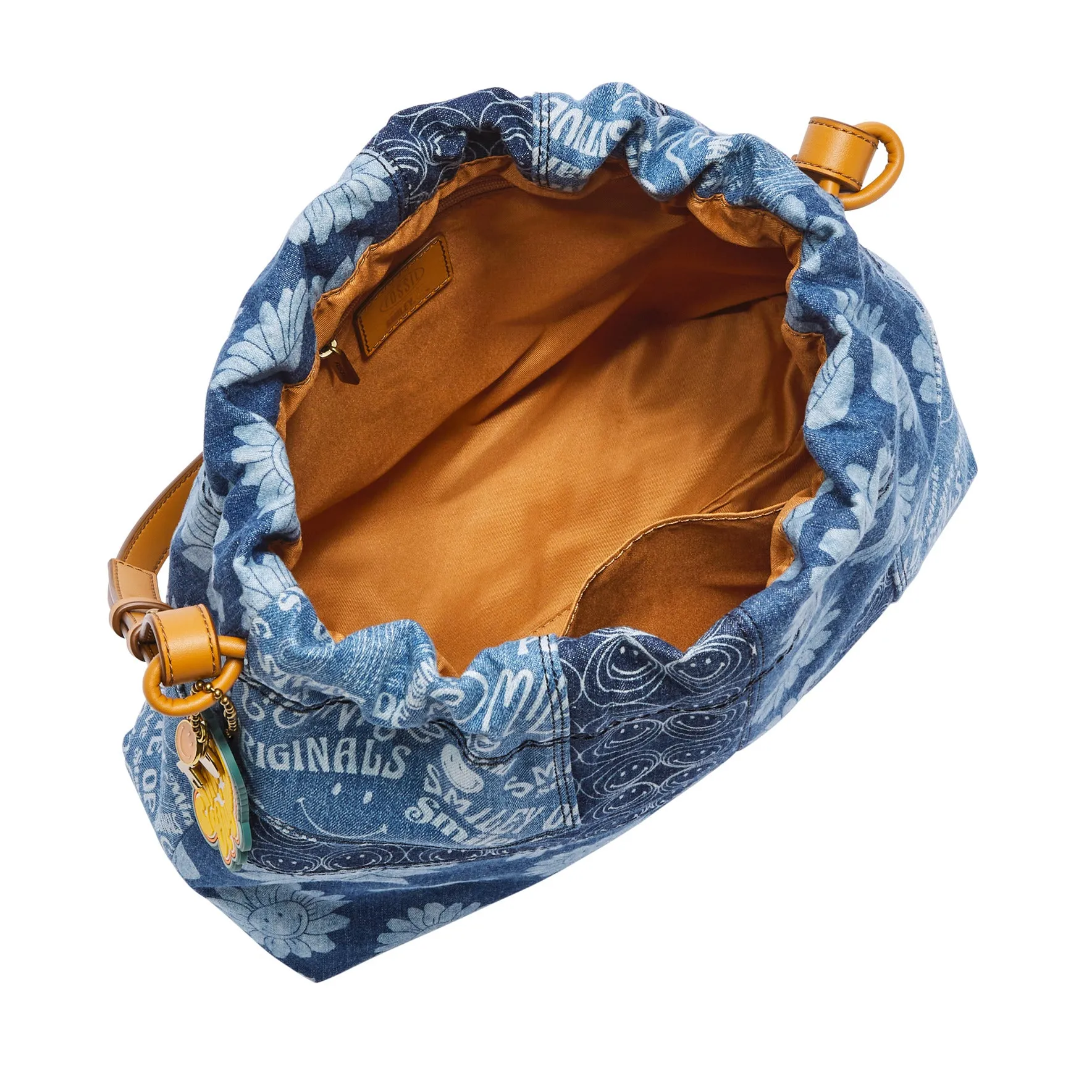 Fossil x Smiley® Drawstring Shoulder Bag