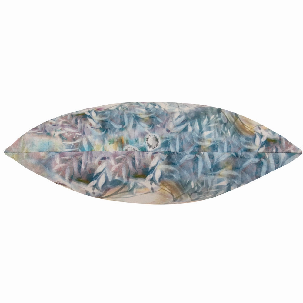 Fox And Hare Outdoor Cushion True Blue
