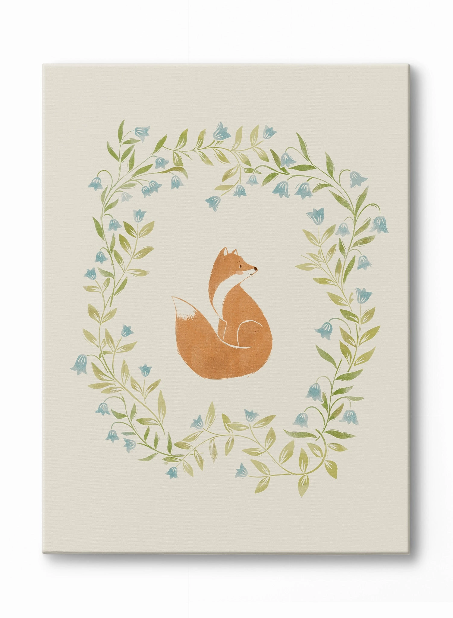 Fox Friend, Canvasindoor decorative canvas print