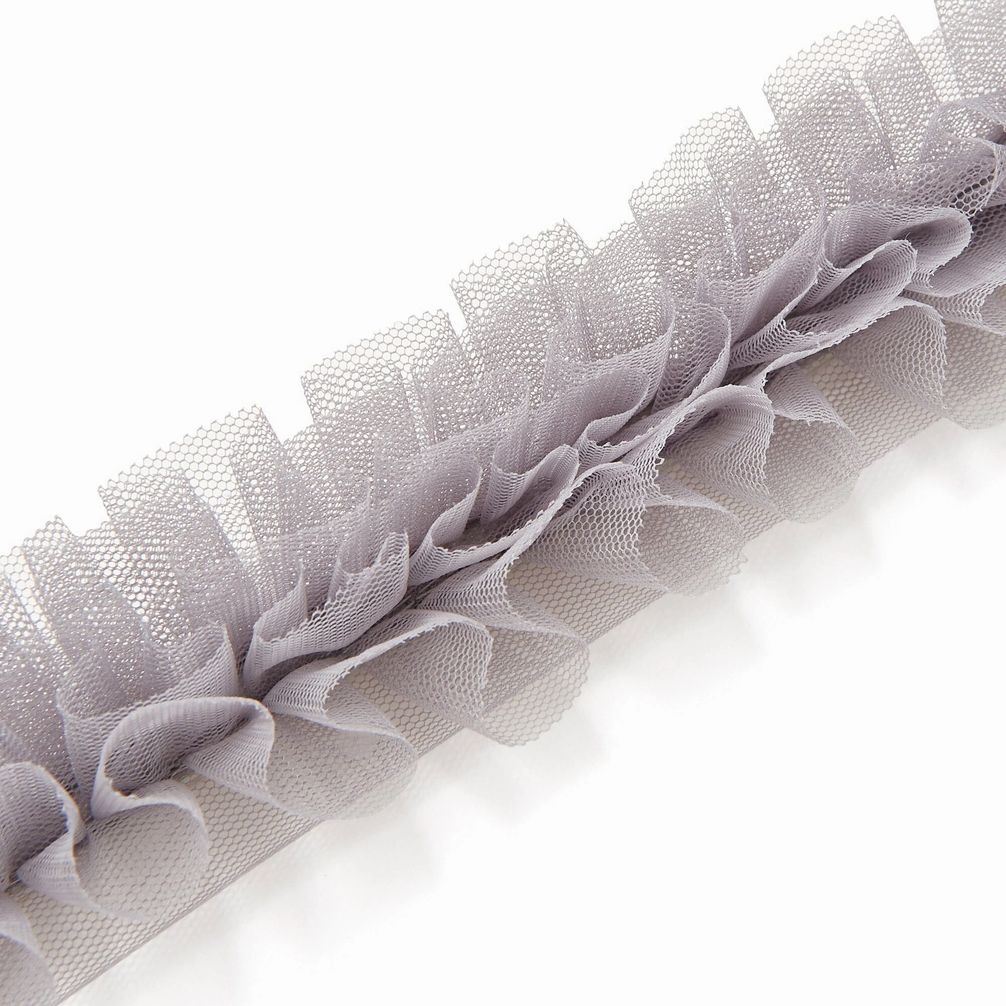 FRAIS Neck Strap Tulle Grey