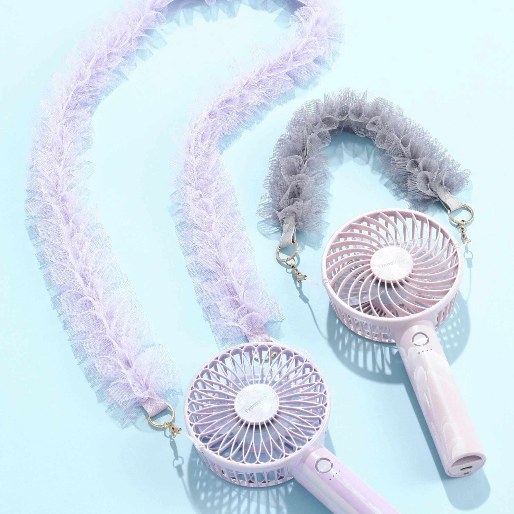 Frais Neck Strap Tulle Purple