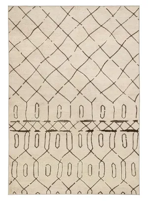Fralyn Brown Beige Indoor Outdoor Washable Rug *NO RETURNS UNLESS FAULTYmodern color block patchwork rug