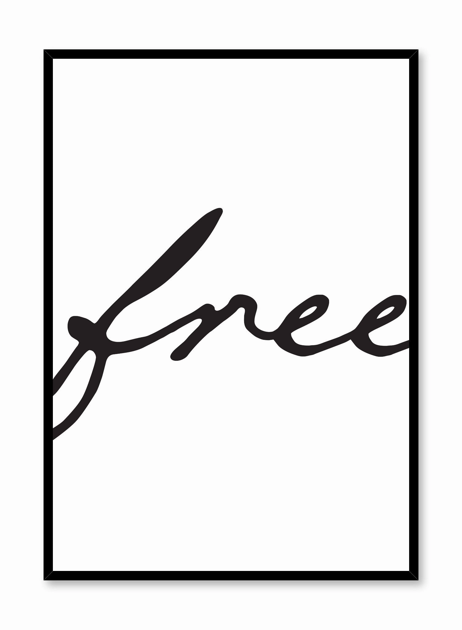 Free, Posterpop culture themed posters