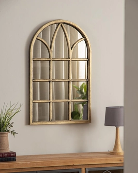 French Country Arched Mirrornordic style wall decor