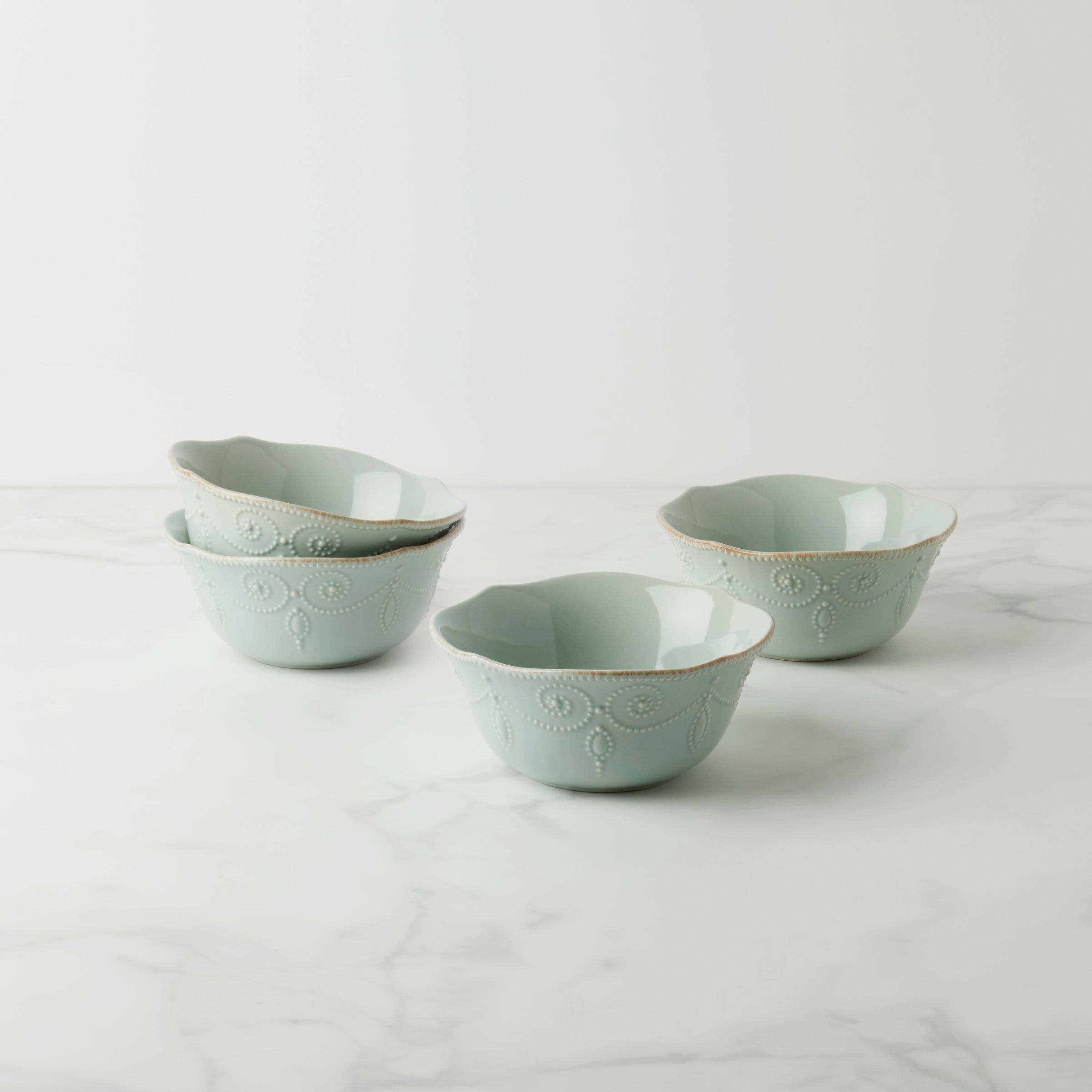 French Perle All-Purpose Bowls - Set of 4modern kitchen decor ,kitchen dinner set ,dinnerware 