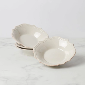 French Perle Bead Pasta Bowls - Set of 4modern kitchen decor ,kitchen dinner set ,dinnerware 
