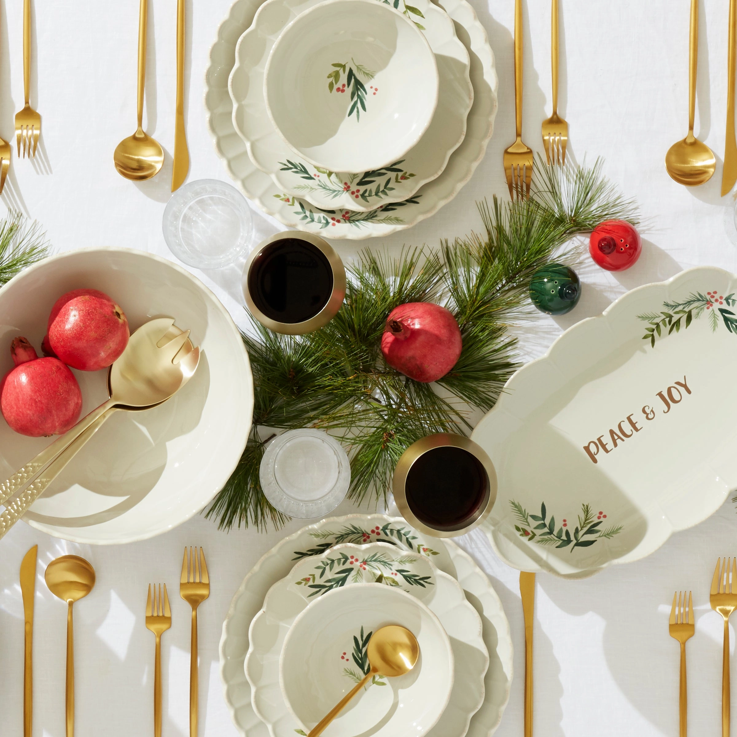 French Perle Berry All-Purpose Bowls - Set of 4