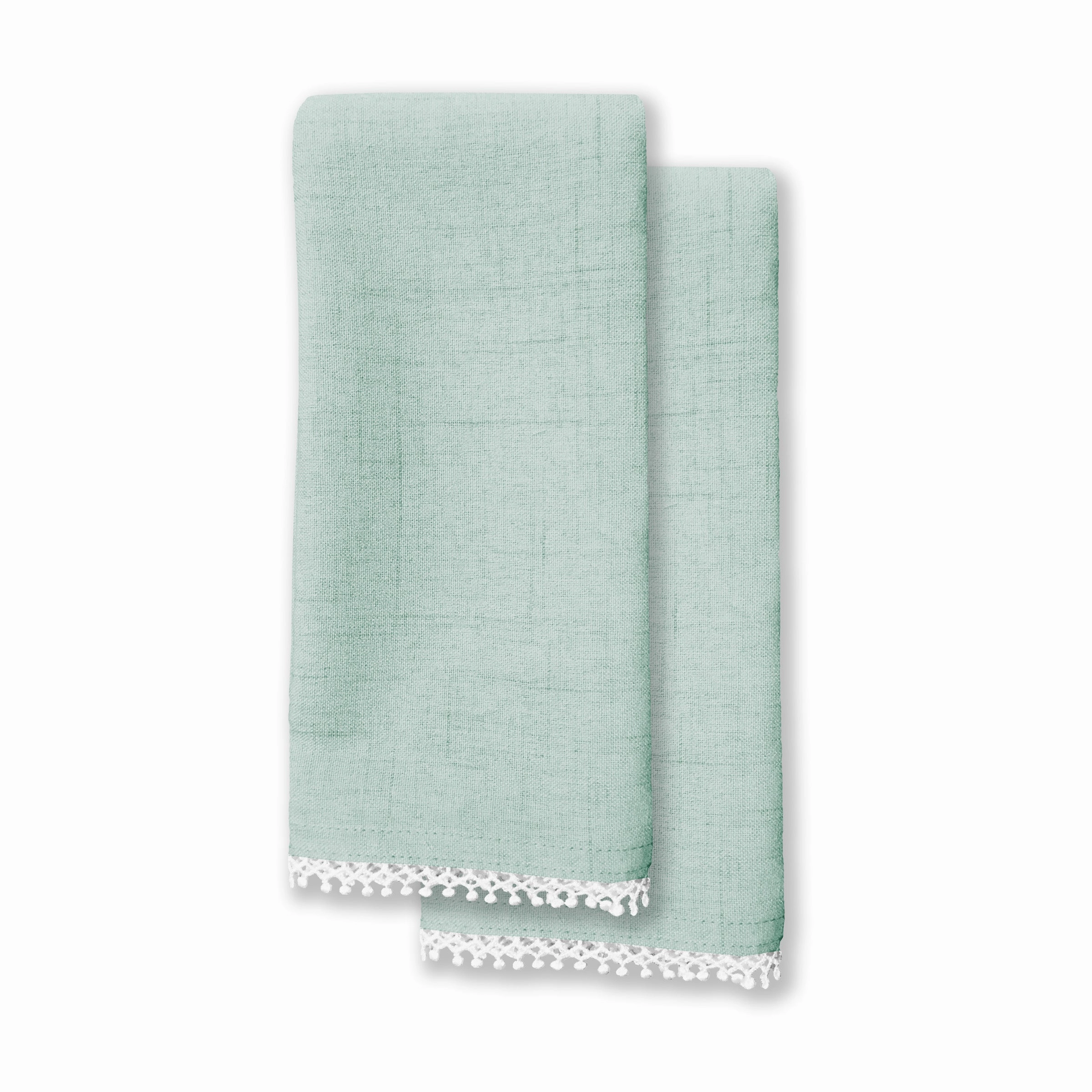 French Perle Ice Blue Napkin - 2 Pack