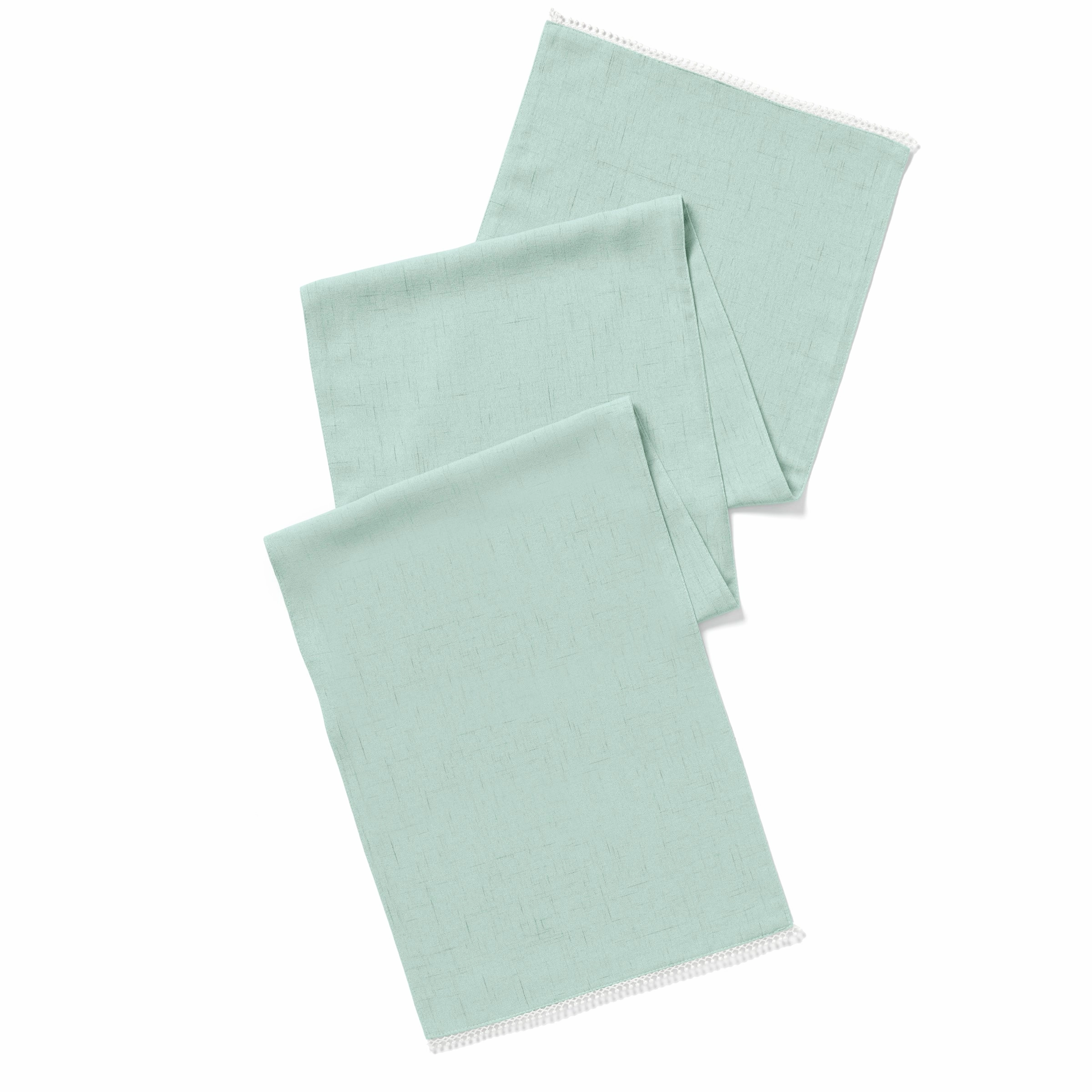French Perle Ice Blue Runner