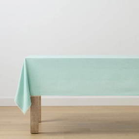 French Perle Ice Blue Tableclothhome decor ,wall decor 