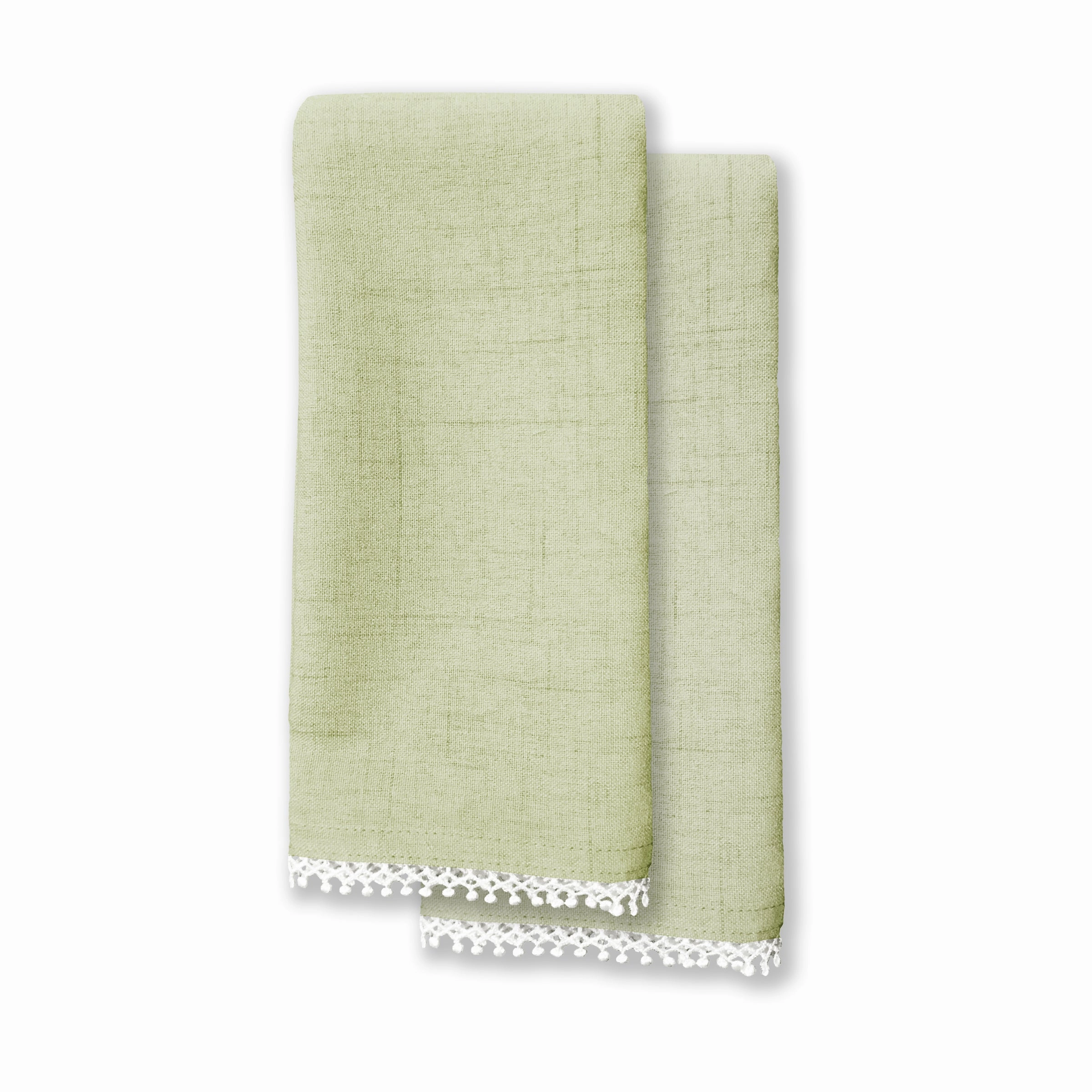 French Perle Pistachio Napkin - 2 Pack