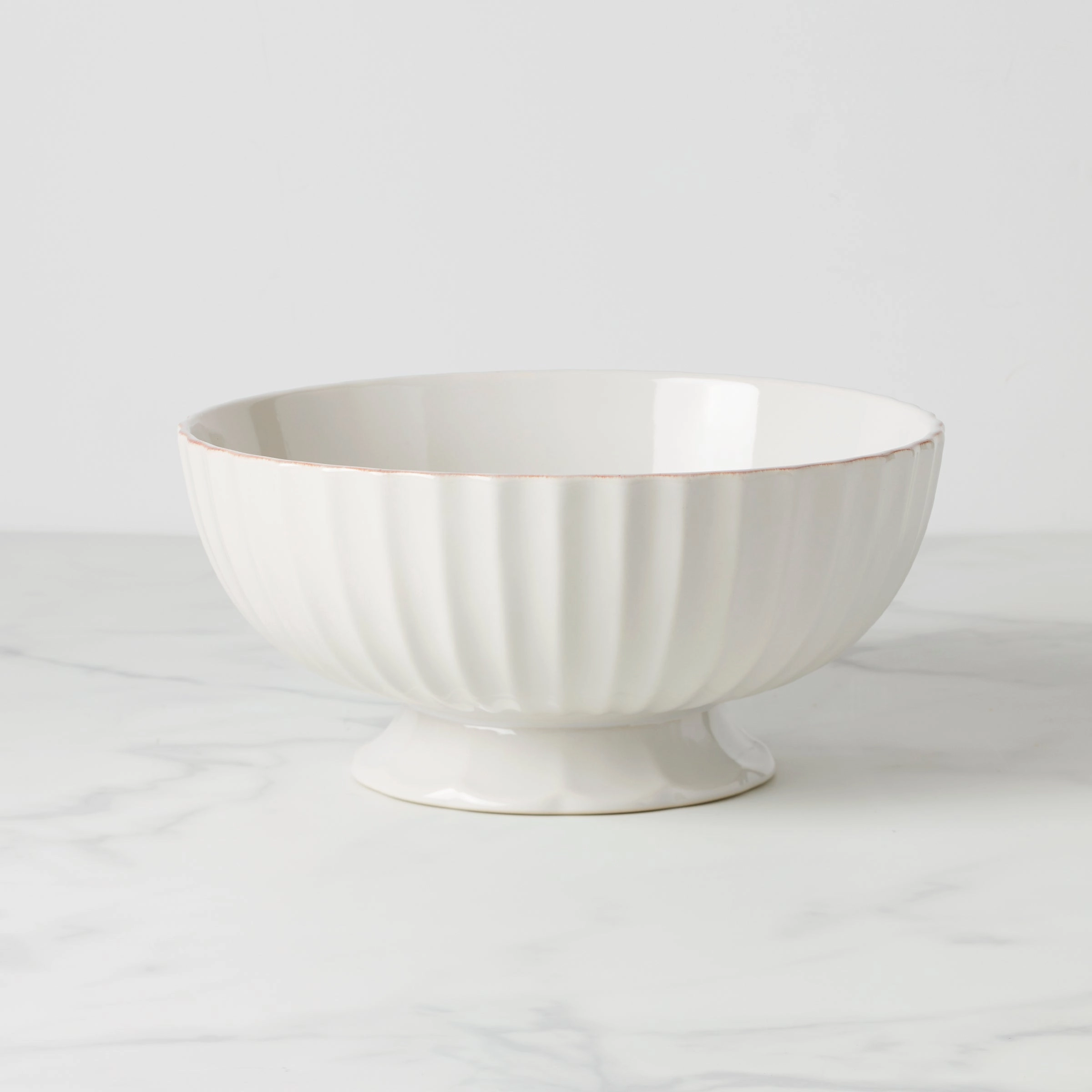 French Perle Scallop Centerpiece Bowlafternoon tea dessert tray